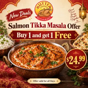 Salmon Tikka Masala Offer