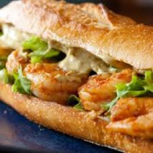 Fried Jumbo Shrimp Sub