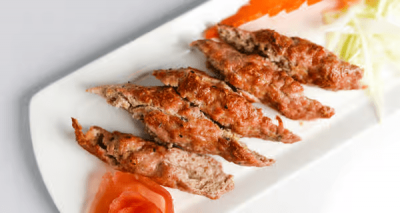 Seekh Kebab.