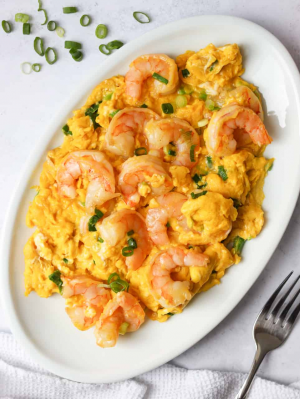 Shrimp Omelette