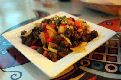 Bhindi Do Pyaza Vegan