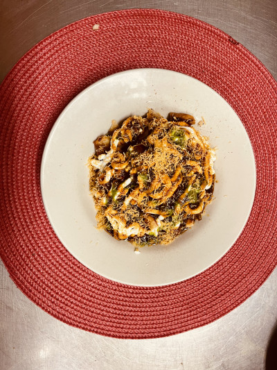 Samosa Chaat/Not a Gluten-free
