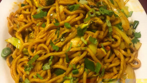 Veggie Chow Mein (Vegan)