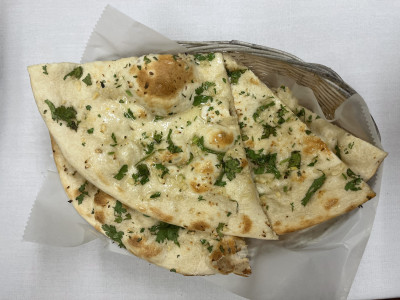 Garlic Basil Naan