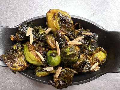 Crispy Brussels sprout