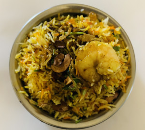 Shrimp Biryani