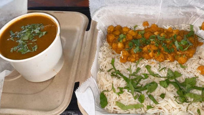 Lamb Curry Platter