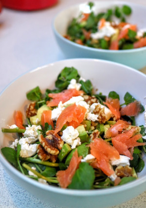 Salmon Avocado Salad