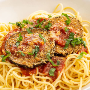 Eggplant Parmigiana Dinner