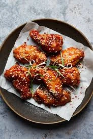 Garlic Spicy Korean Fried Wings