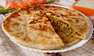 Beef Keema Paratha