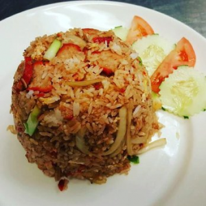 Kao Pad Moo Dang