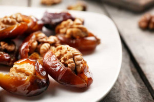 Date with walnuts