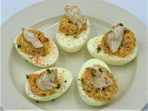 Crab Deviled Eggs (2 Pcs)