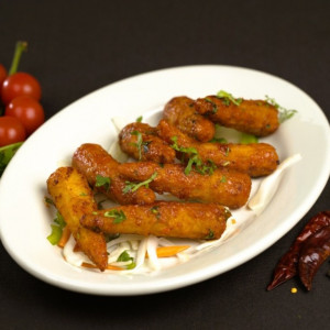 Crispy Baby Corn (7 pcs - VEGAN)
