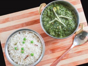 Tofu palak (VEGAN)