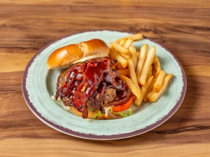 Taco Bravo Burger