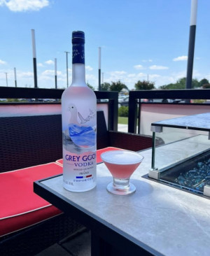 Goose and Honey Martini