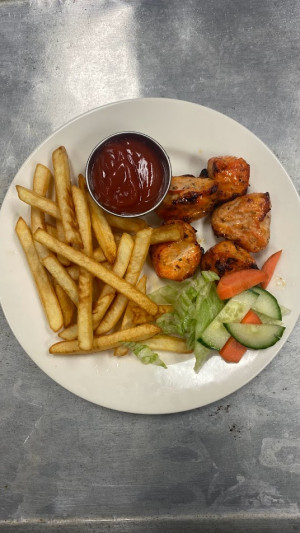Kids Chicken Tikka with French Fries