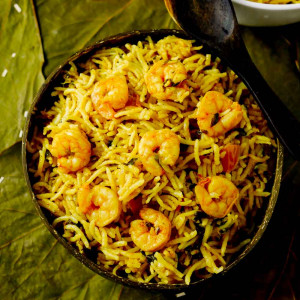 Shrimp Biryani