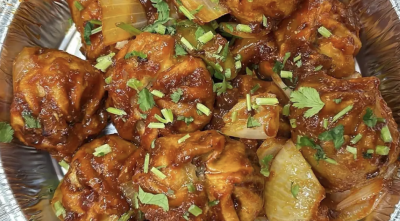 Fried Chicken Chilly MoMo