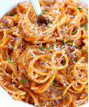 Spaghetti With Meat Sauce
