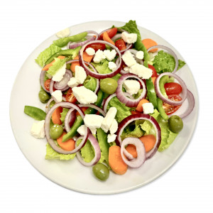 Greek Salad (Romaine Lettuce)