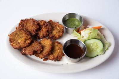 ONION PAKORA (BHAJIYA) (GLUTEN FREE)