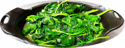 Sautéed spinach