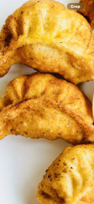 Chicken momo fried 8 pcs