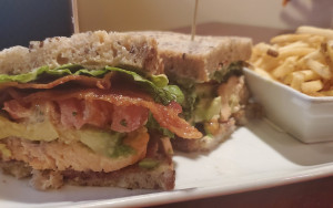 Salmon Fillet Sandwich