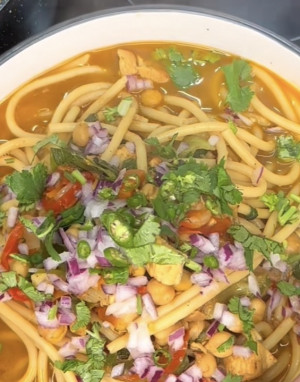 Chicken thupka soup