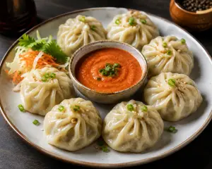Veg Momo (Steamed)