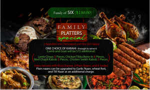 Family of SIX (Family Platters)