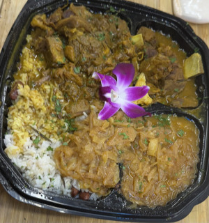 Curry Goat Entree