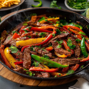 Steak and Chicken Fajitas