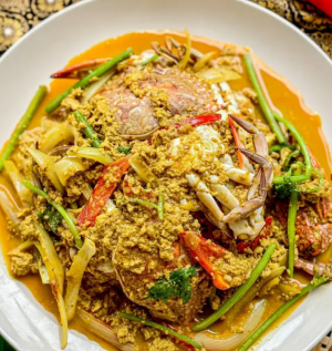 Soft Shell Crab with Yellow Curry