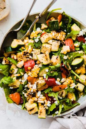 Grilled Zucchini Salad
