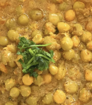 Chana Mutter vegan