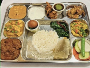 Bheda (Lamb) Thali Set