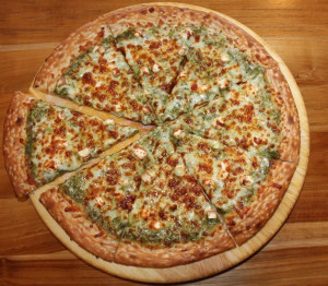 GLUTEN FREE Saag Paneer Pizza