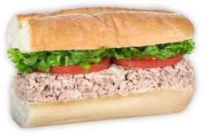 Homemade Tuna Salad Sub