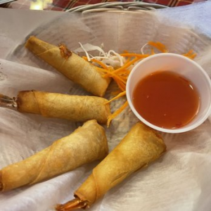 Goong Hom Pa (Shrimp In the Blanket) (4 Pieces)