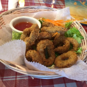 Pla Muk Tod (Fried Calamari)