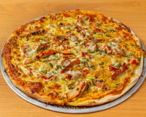 Chicken Tikka masala Pizza